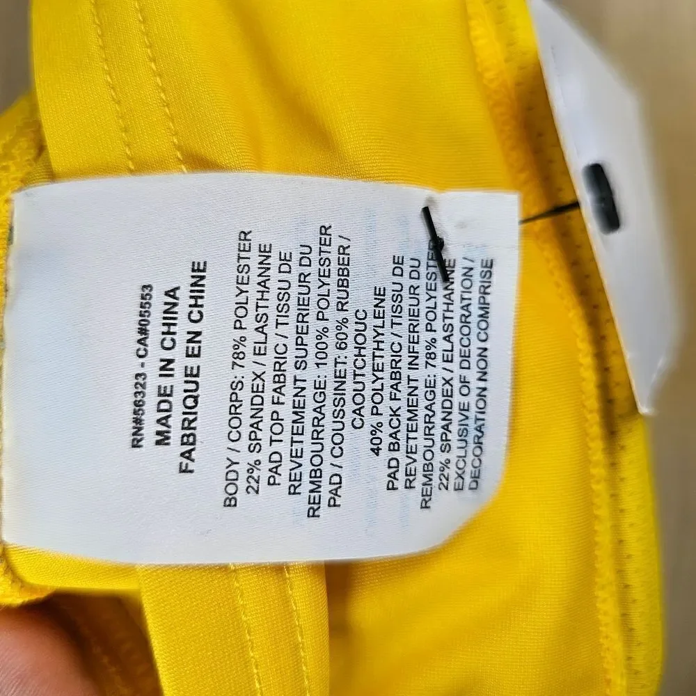 Air Jordan Nike Pro Hyperstrong Knee Shin Padded Sleeve Large L Yellow Grey New
